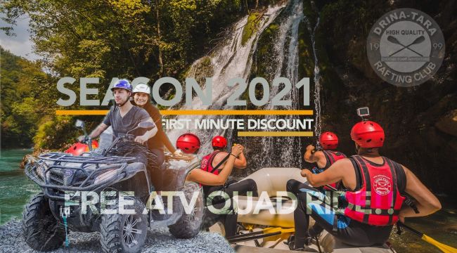 Free ATV Quad ride!! First Minute discounts for April & May!!