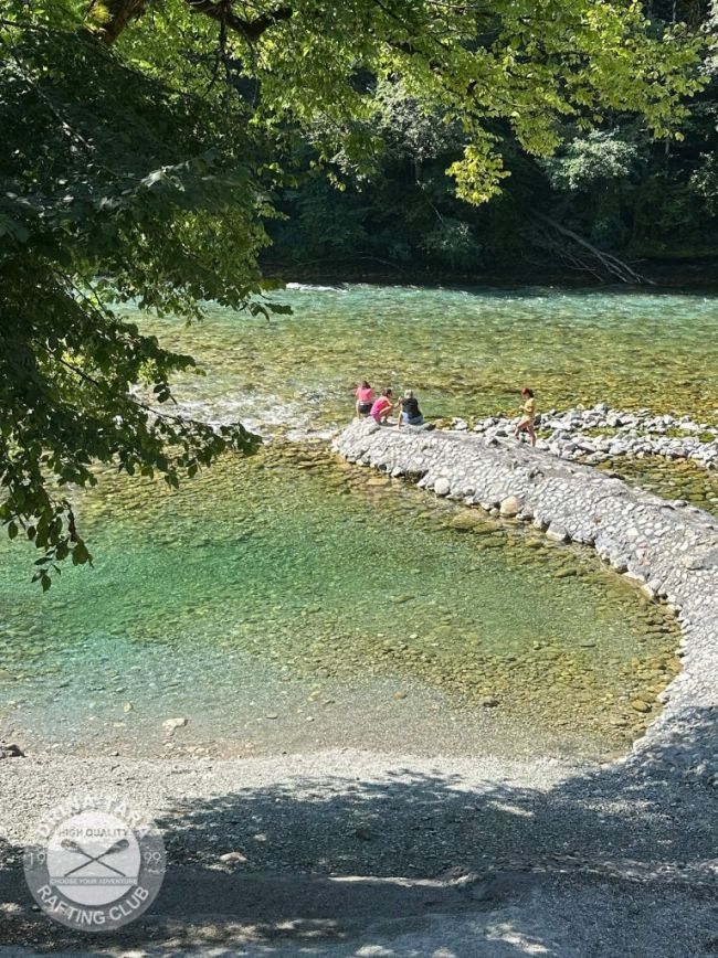 Plaža u kampu, Rafting Centar Drina-Tara