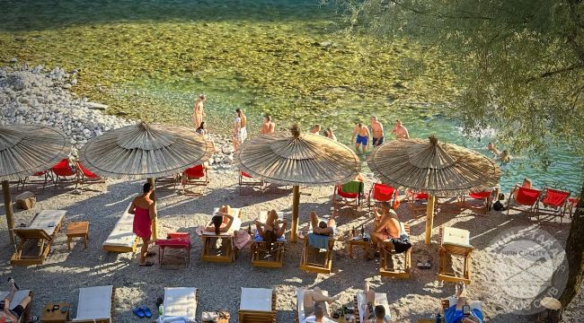 Plaža u našem rafting kampu