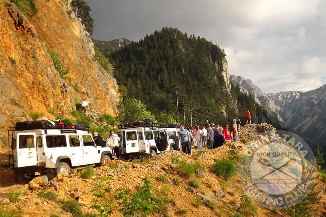 Rafting i safari na kanjon Tare