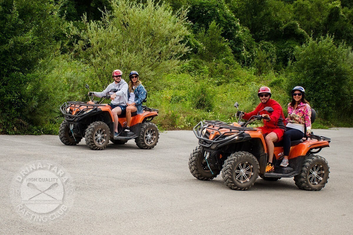 rafting tara driving quads