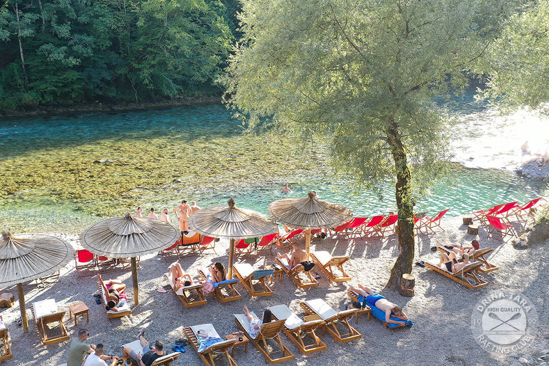 Plaza u Rafting Centru Drina-Tara