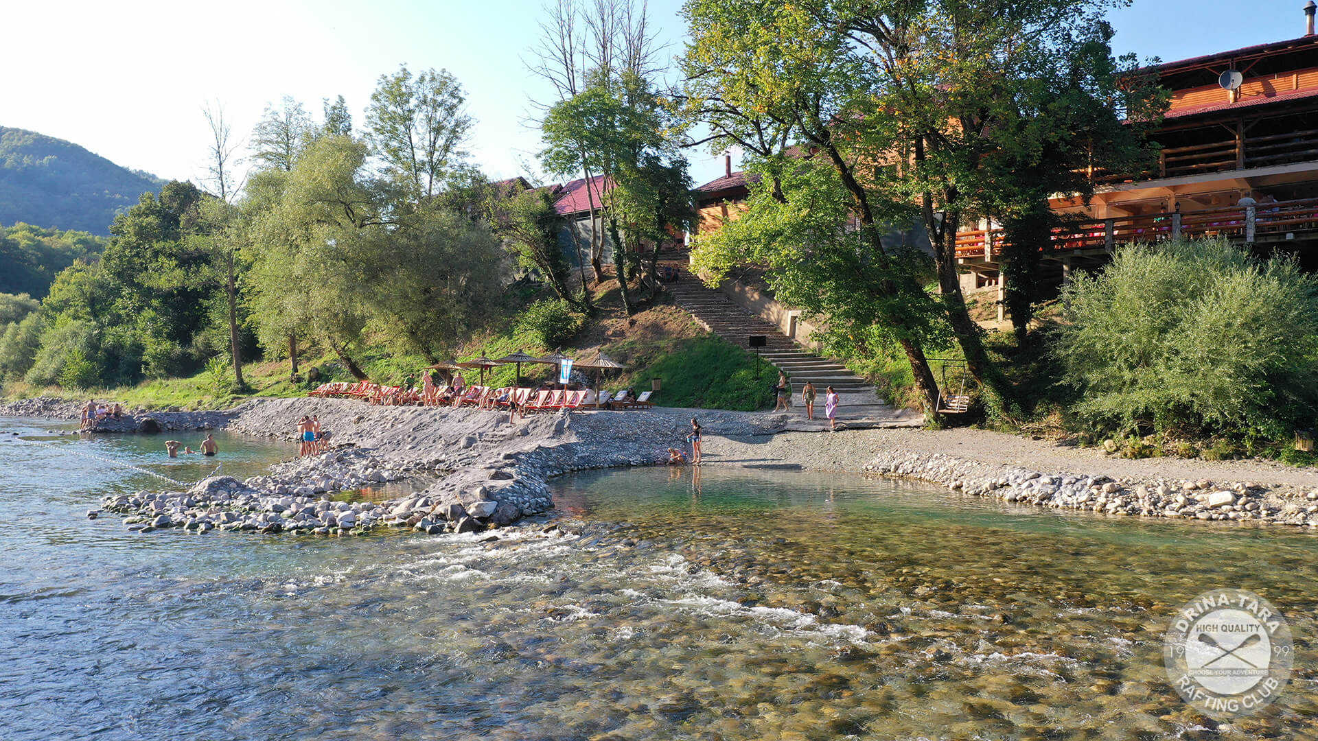 Plaza u rafting kampu, Rafting Centar Drina-Tara 2025